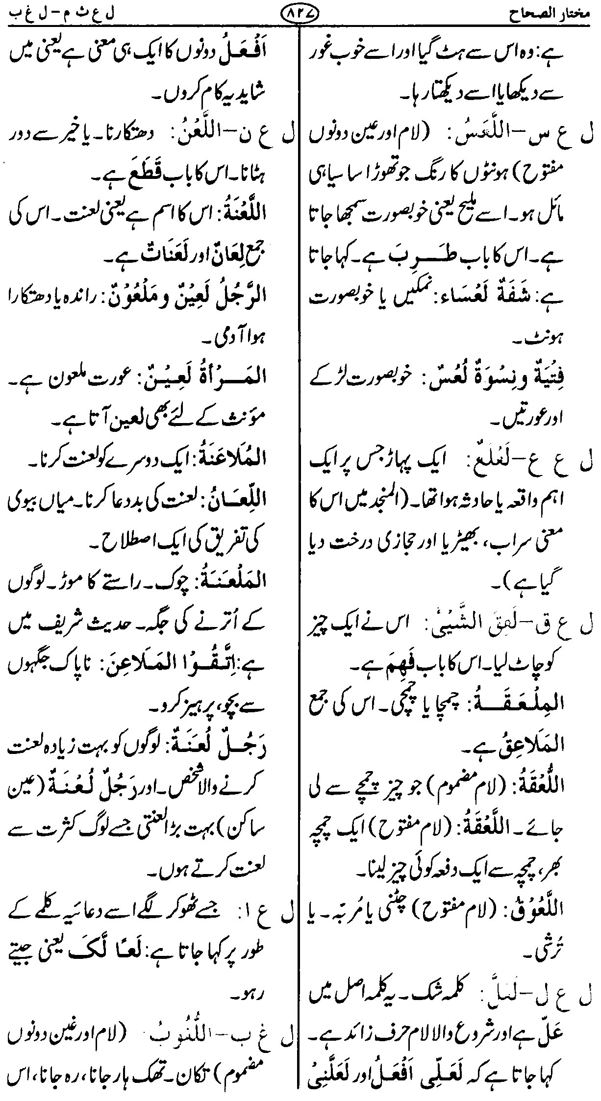 The Curse Meaning In Urdu, لعنت